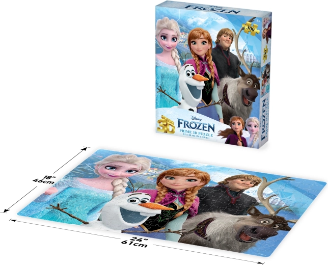 3D puzzle Disney Ledové království 300 dílků