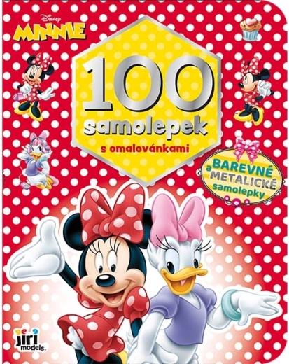 Omalovánky Minnie se 100 samolepkami