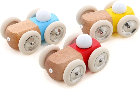 Vilac Dřevěné autíčko červené