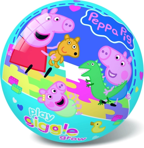Míč s motivem Prasátko Peppa 14 cm