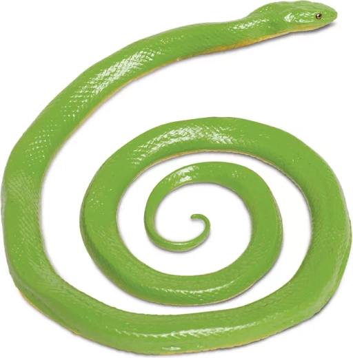 Užovka zelená Safari Ltd. – ručně malovaná figurka - 1 kus