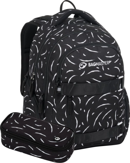 Bagmaster Nomad 25 studentský set černo-bílý