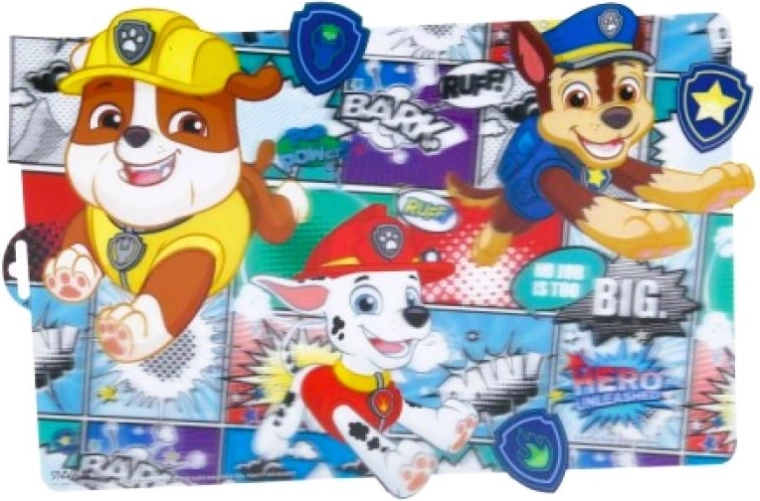 3D podložka na stůl Tlapková patrola