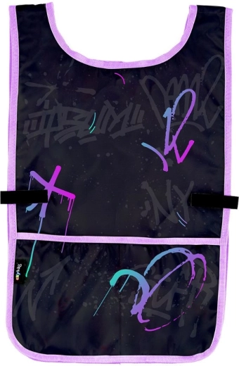 Zástěra pončo Graffiti Girl pro výtvarné aktivity