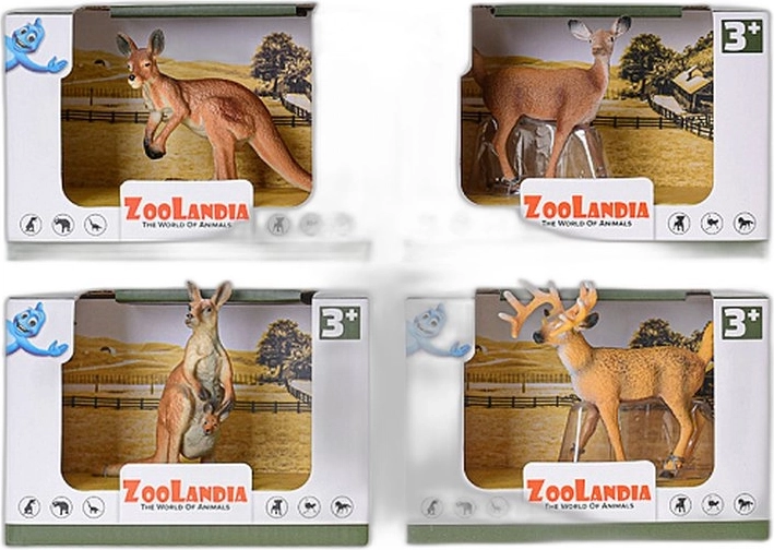 Zoolandia safari zvířátko – figurka (4 druhy) - 1 kus