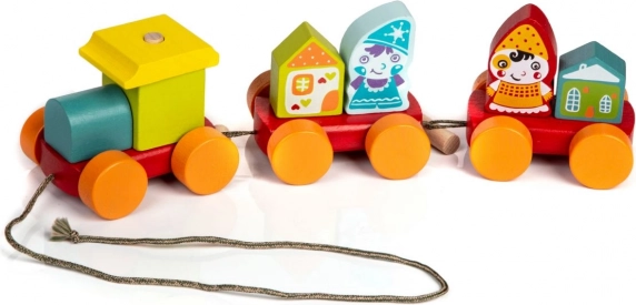 Tahací pohádkový vláček