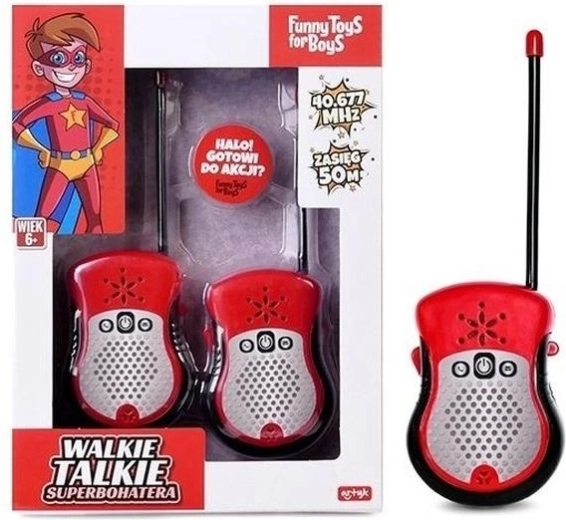 Walkie talkie superhrdiny