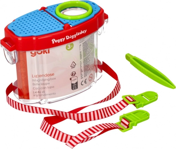 Dětská pozorovací dóza s lupou a pinzetou Goki