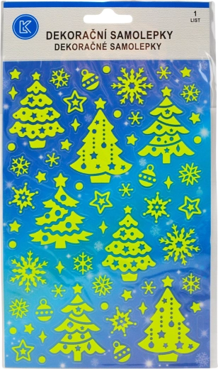 Samolepky vánoční stromeček