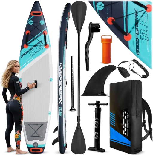 Nafukovací SUP prkno Neo-Sport Reefbreak 11'6 350 cm s příslušenstvím