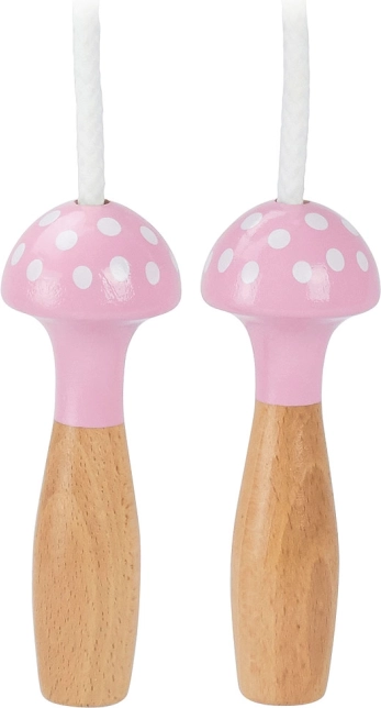 Růžové švihadlo s puntíky VILAC