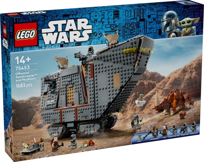 LEGO Star Wars piaskoczołg putovních Jawů a mudhorn