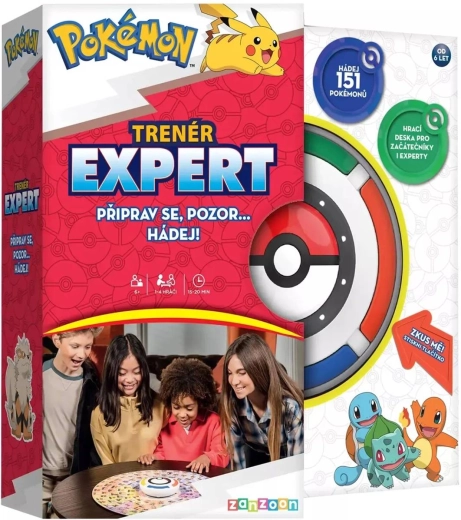 Pokémon trenér expert – elektronická vědomostní společenská hra se zvukem