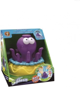 Stříkací chobotnice na zahradu s bublifukem