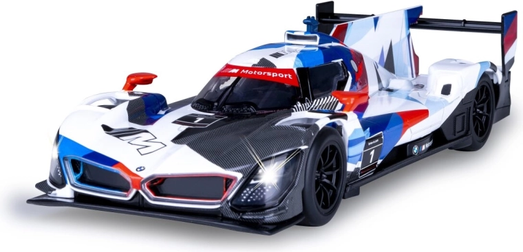Model závodního vozu JAMARA BMW M Hybrid V8 1:24 modrý