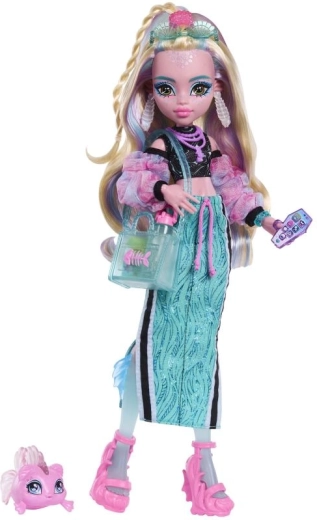 Monster High panenka Lagoona Blue s doplňky