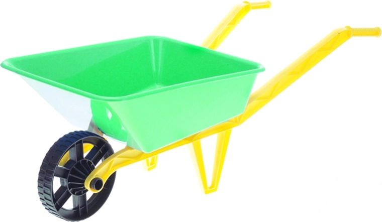 Dětské plastové kolečko na písek zelené 72 × 29 × 25 cm