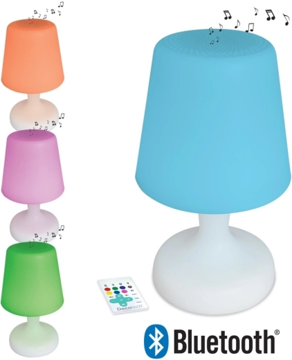 Voděodolný Bluetooth reproduktor s LED lampou