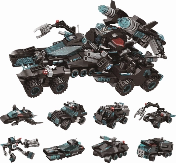 Qman Shadow Pulse bojové vozidlo – ministavebnice