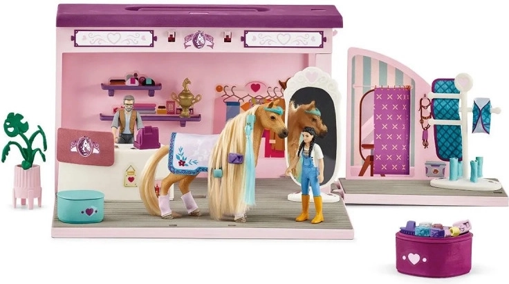 Skládací koníkový salón Schleich HORSE CLUB Sofia's Beauties