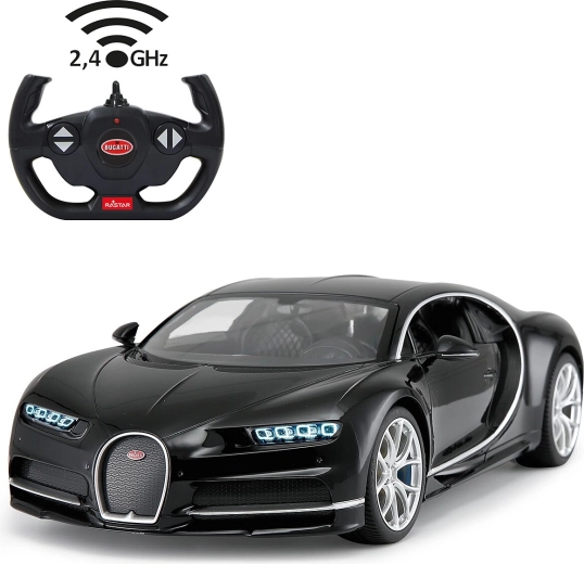 Jamara Bugatti Chiron RC auto 1:14 černé 2,4 GHz - 1 kus