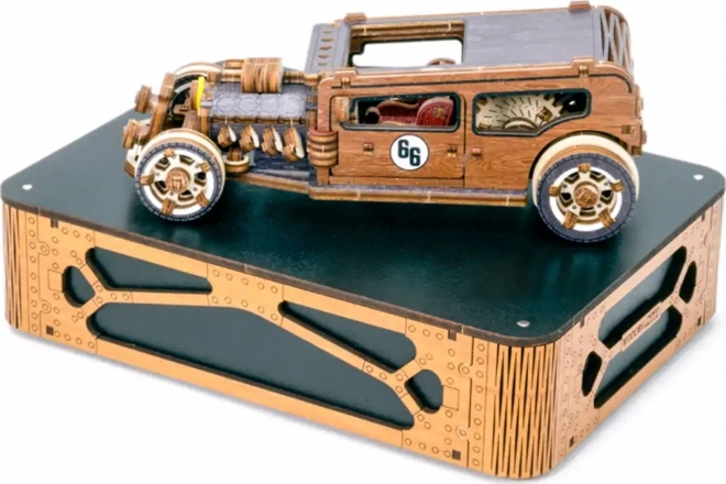 Dřevěné 3D puzzle WOODEN CITY hot rod – limitovaná edice