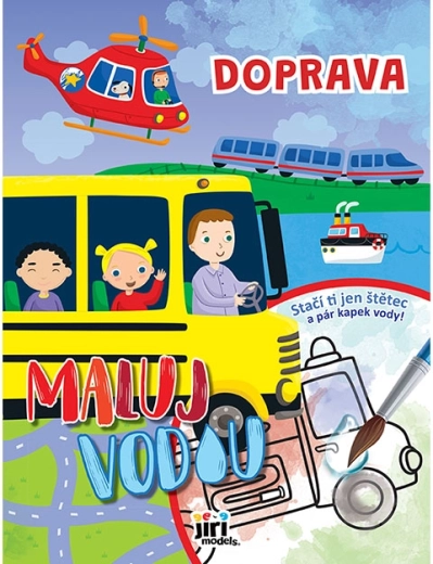 Maluj vodou A4 Doprava