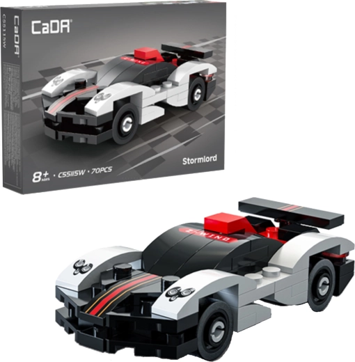 CaDA stavebnice závodní auto Stormlord (70 dílků)