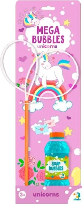 Mega bublifuk Jednorožci 450ml