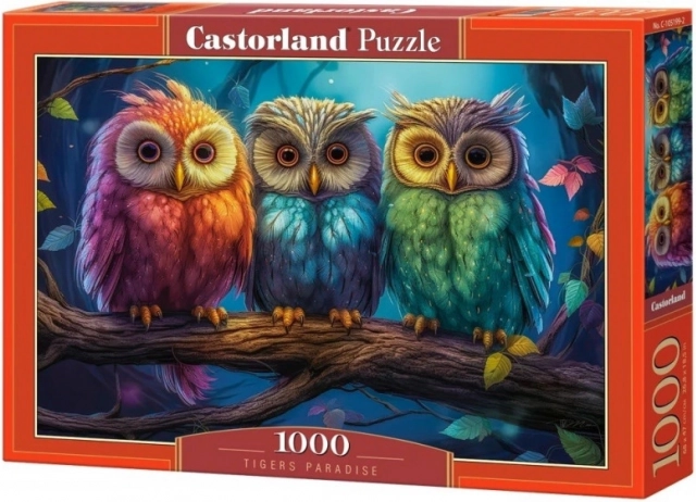 Puzzle 1000 dílků Tři malé sovy