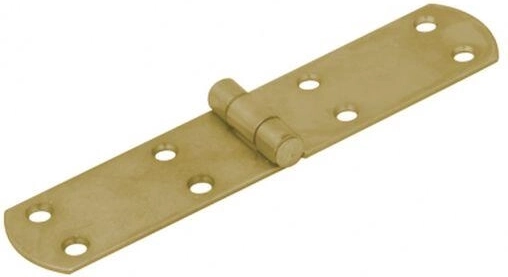 Francouzský závěs 160 × 33 × 2,5 mm, žlutě pozinkovaná ocel