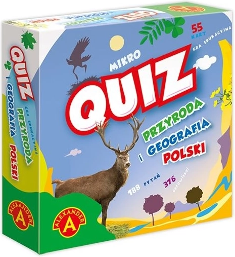 Alexander Mikro quiz příroda a geografie Polska (kapesní)