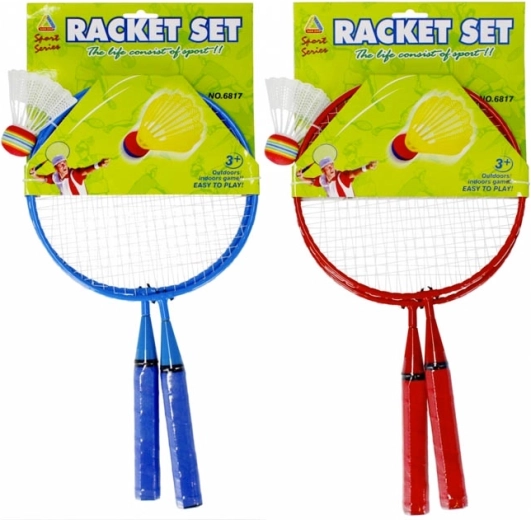 Mega Creative badmintonový set 2 rakety a košíček