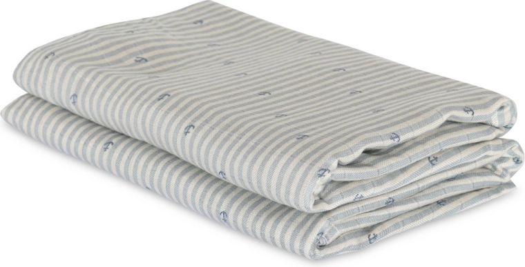 Nuuroo josefine mušelínové bambusové pleny stripe anchor (2 ks)
