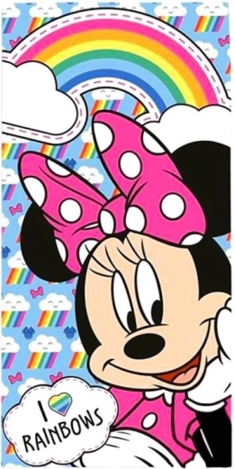 Dětská bavlněná osuška Disney Minnie Mouse 70 × 140 cm - 1 kus