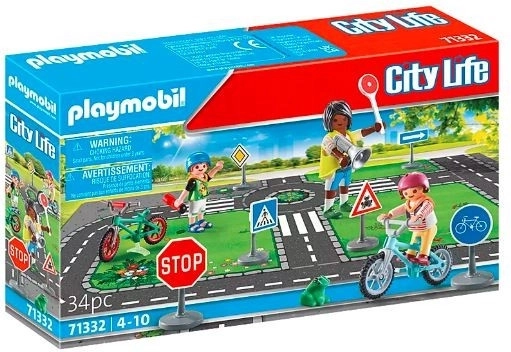 Sada figurek City Life – cyklistický kurz