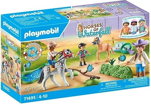 Zestav figurek PLAYMOBIL Horses – pony turnaj