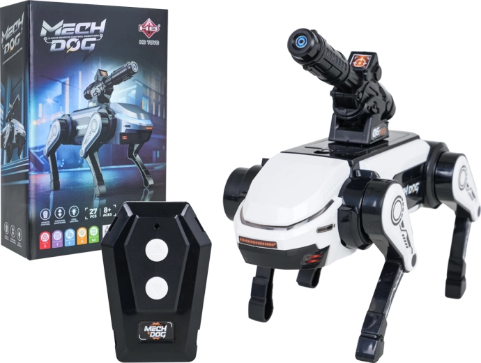 Dálkově ovládaný robotický pes MECH DOG se světlem LED