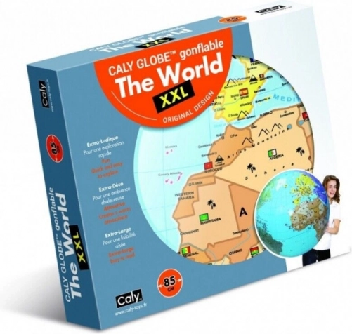 Nafukovací glóbus 85 cm – svět