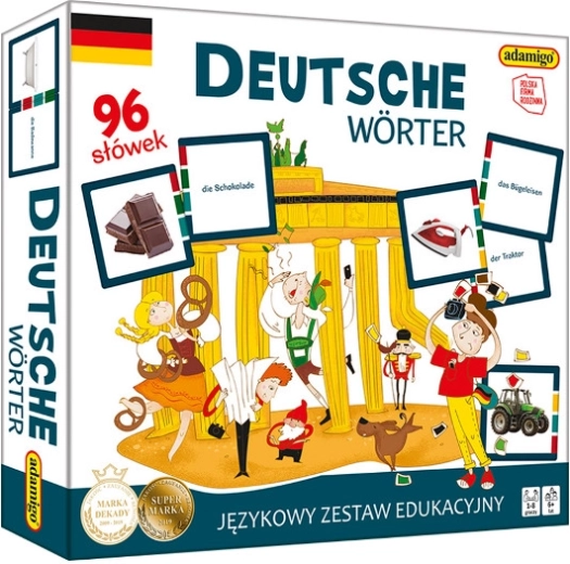 Jazykové vzdělávací karty Deutsche Wörter