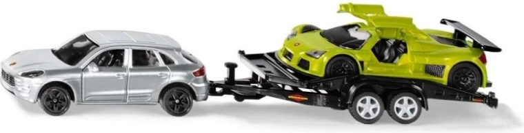 Osobní auto s přívěsem – PORSCHE Cayenne Turbo a PORSCHE GT