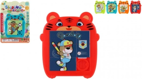 Přesouvačka hlavolam Zvířátko plastová