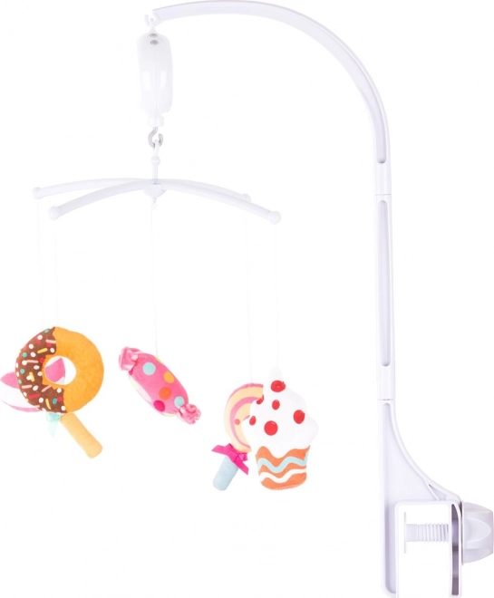 Hudební závěsný kolotoč Chipolino Sladkosti