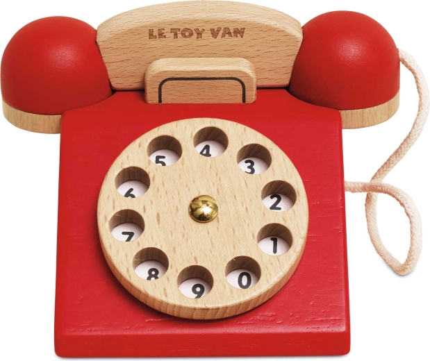 Le Toy Van dřevěný retro telefon pro děti - 1 kus