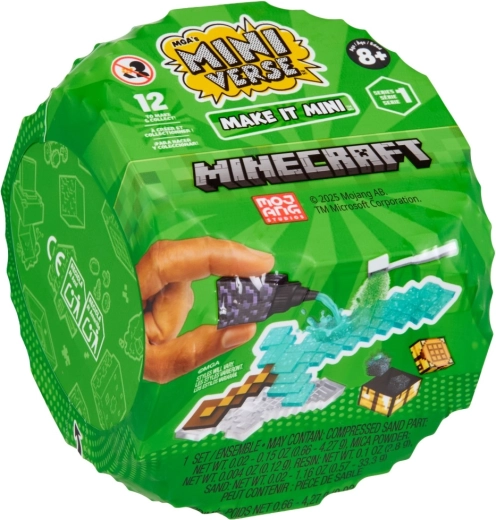 MGA's Miniverse Make It Mini Minecraft kreativní překvapení - 1 kus
