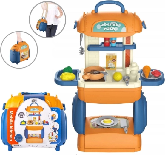 Dětská kuchyňka v kufříku - 1 kus