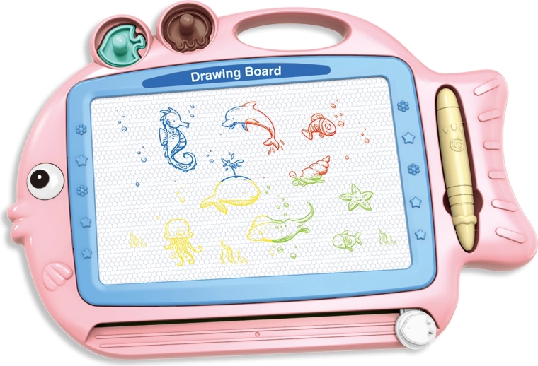 Oboustranná kreslicí tabulka rybka 2v1 SPARKYS