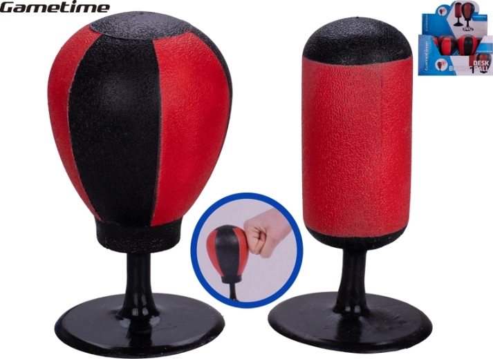 Gametime prstový boxovací míček – antistresová hračka na stůl