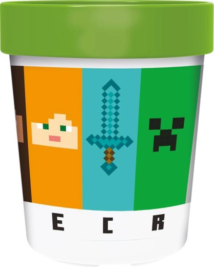 Plastový kelímek Minecraft 260 ml s protiskluzovým dnem
