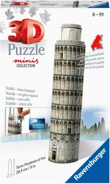 Ravensburger 3D puzzle s motivem Šikmé věže v Pise